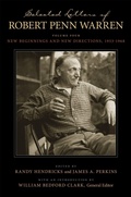 Cover: Selected Letters of Robert Penn Warren - Louisiana State University Press