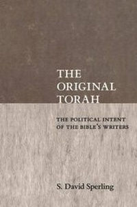 Enlarge image Cover: The Original Torah - New York University Press