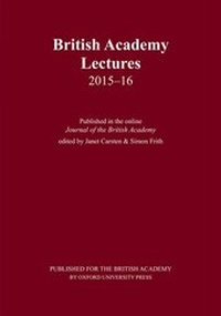 Enlarge image Cover: British Academy Lectures, 2015-16 - Oxford University Press