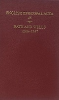 Cover: Bath and Wells 1206-1247 - Oxford University Press