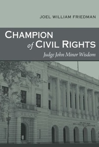 Enlarge image Cover: Champion of Civil Rights - LSU Press