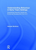 Cover: Understanding Behaviour in Early Years Settings - Routledge