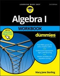 Abbildung von: Algebra I Workbook For Dummies - Wiley