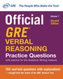 Cover: Official GRE Verbal Reasoning Practice Questions, Second Edition, Volume 1 - McGraw-Hill Education