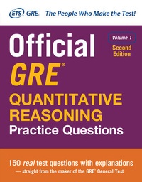 Enlarge image Cover: Official GRE Quantitative Reasoning Practice Questions, Second Edition, Volume 1 - McGraw-Hill Education