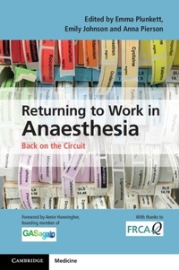 Enlarge image Cover: Returning to Work in Anaesthesia - Cambridge University Press