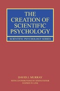 Cover: The Creation of Scientific Psychology - Routledge