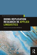 Cover: Doing Replication Research in Applied Linguistics - Routledge