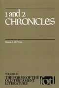 Cover: The Forms of the Old Testament Literature: 1 and 2 Chronicles Vol XI - William B Eerdmans Publishing Co