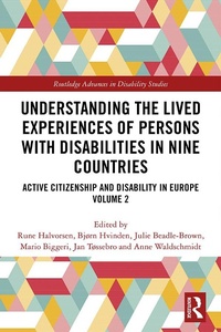 Enlarge image Cover: Understanding the Lived Experiences of Persons with Disabilities in Nine Countries - Routledge