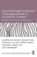 Cover: Teaching English to Second Language Learners in Academic Contexts - Routledge