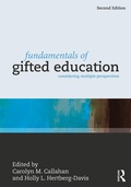Cover: Fundamentals of Gifted Education - Routledge