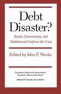 Enlarge image Cover: Debt Disaster? - New York University Press