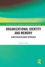 Cover: Organizational Identity and Memory - Routledge
