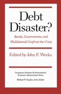 Cover: Debt Disaster? - New York University Press