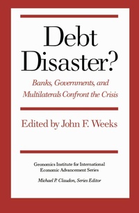 Enlarge image Cover: Debt Disaster? - New York University Press