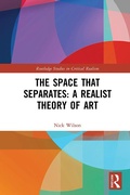 Cover: The Space that Separates: A Realist Theory of Art - Routledge