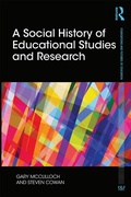 Cover: A Social History of Educational Studies and Research - Routledge
