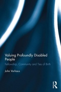 Cover: Valuing Profoundly Disabled People - Routledge