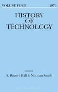 Cover: History of Technology Volume 4 - Bloomsbury Academic