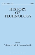 Cover: History of Technology Volume 6 - Bloomsbury Academic