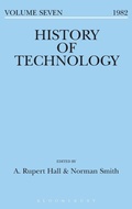 Cover: History of Technology Volume 7 - Bloomsbury Academic