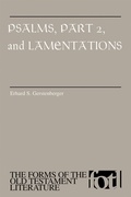 Cover: Psalms, Part 2 and Lamentations - William B Eerdmans Publishing Co