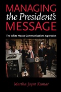 Cover: Managing the President's Message - Johns Hopkins University Press