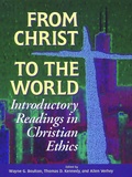 Cover: From Christ to the World - Eerdmans