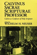 Cover: Calvinus Sacrae Scripturae Professor - William B Eerdmans Publishing Co