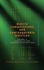 Cover: Matrix Computations and Semiseparable Matrices - Johns Hopkins University Press