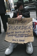 Cover: City of Disorder - New York University Press