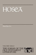 Cover: Hosea - The Forms of the Old Testament Literature (FOTL)