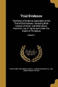 Enlarge image Cover: Trial Evidence - Wentworth Press
