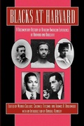 Cover: Blacks at Harvard - New York University Press