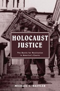 Cover: Holocaust Justice - New York University Press