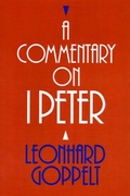 Cover: A Commentary on I Peter - William B Eerdmans Publishing Co