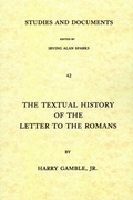 Cover: Textual History of the Letter to the Romans - William B Eerdmans Publishing Co
