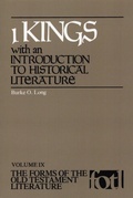 Cover: I Kings with an Introduction to Historical Literature - Ethics & Public Policy Center Inc.,U.S.