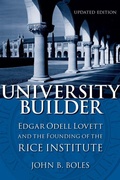 Cover: University Builder - Louisiana State University Press