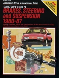 Abbildung von: Chilton's Guide to Brakes, Steering and Suspension: Domestic and Import Cars and Trucks - Haynes Manuals Inc