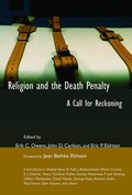 Cover: Religion and the Death Penalty - The Eerdmans Religion, Ethics, and Public Life Series (EREPLS)Series