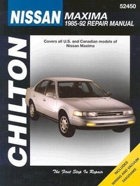 Abbildung von: Nissan Maxima 1985-92 Repair Manual - Haynes Manuals Inc