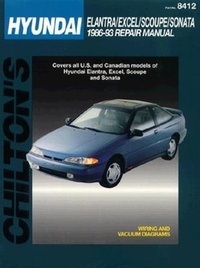 Abbildung von: Hyundai Accent, Lantra, Sonata and S-Coupe, 1989-93 - Haynes Manuals Inc