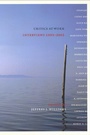 Cover: Critics at Work - New York University Press