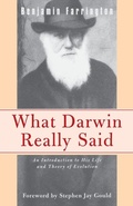 Cover: What Darwin Really Said - Schocken Books