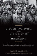 Cover: Student Activism and Civil Rights in Mississippi - LSU Press