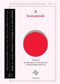 Cover: Ecomaterials - Elsevier