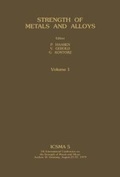Cover: Strength of Metals and Alloys - Elsevier