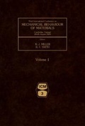 Cover: Mechanical Behaviour of Materials - Elsevier